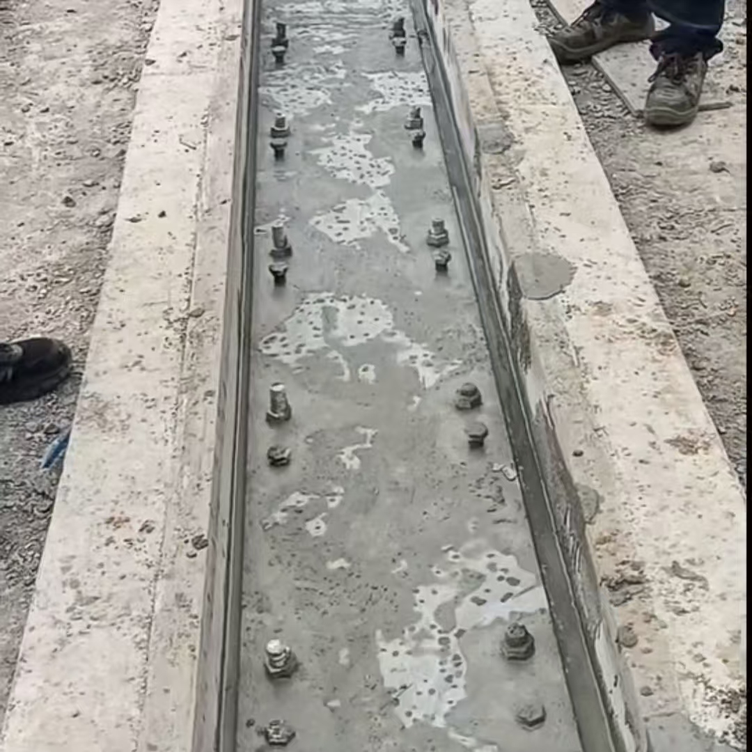 商水港口码头起重机龙门吊重型机械设备稳固用早强快凝轨道胶泥
